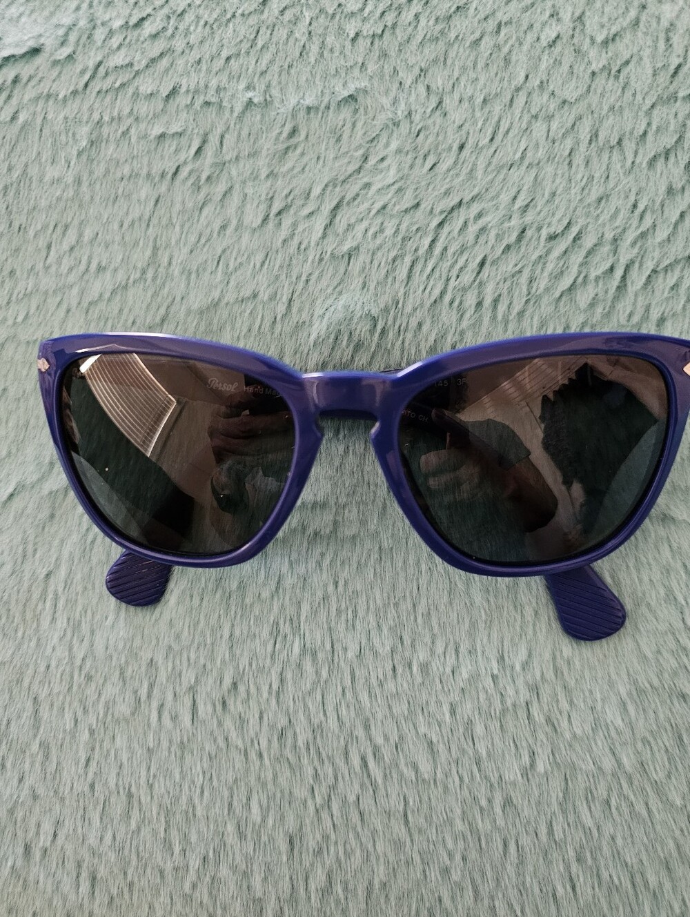 Persol 3024-S Italian Cobalt Blue Polarized Sunglasses